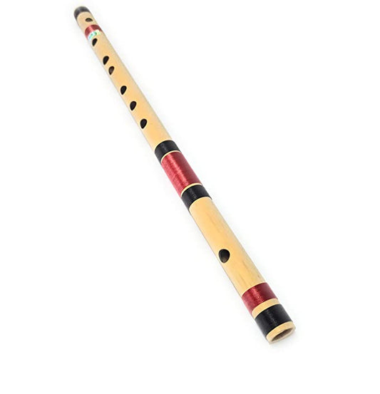 C Natural Medium Bansuri Flute Clearance sale (Left Hand) 19 inches (48.26 cm)